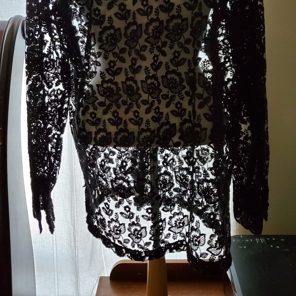 Black sequins blouse / Jacket